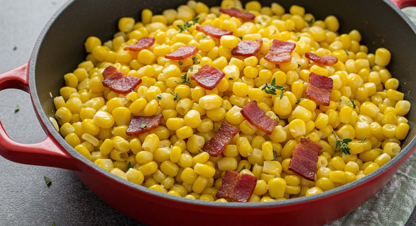 Buttery Corn with Bacon - secondary view